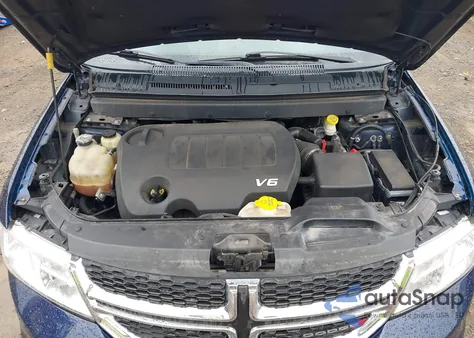 2017 Dodge Journey Sxt Awd из США, поврежденный, VIN 3C4PDDBG7HT540013